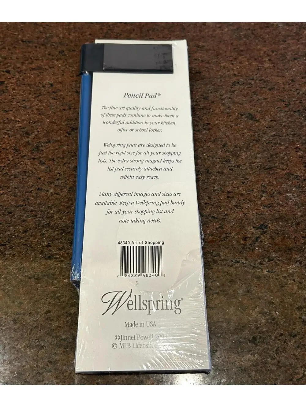 Magnetic Shopping List Notepad - New